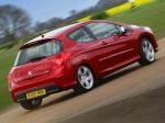 Peugeot 308 GT THP 175 3-Door 2009 года (UK)